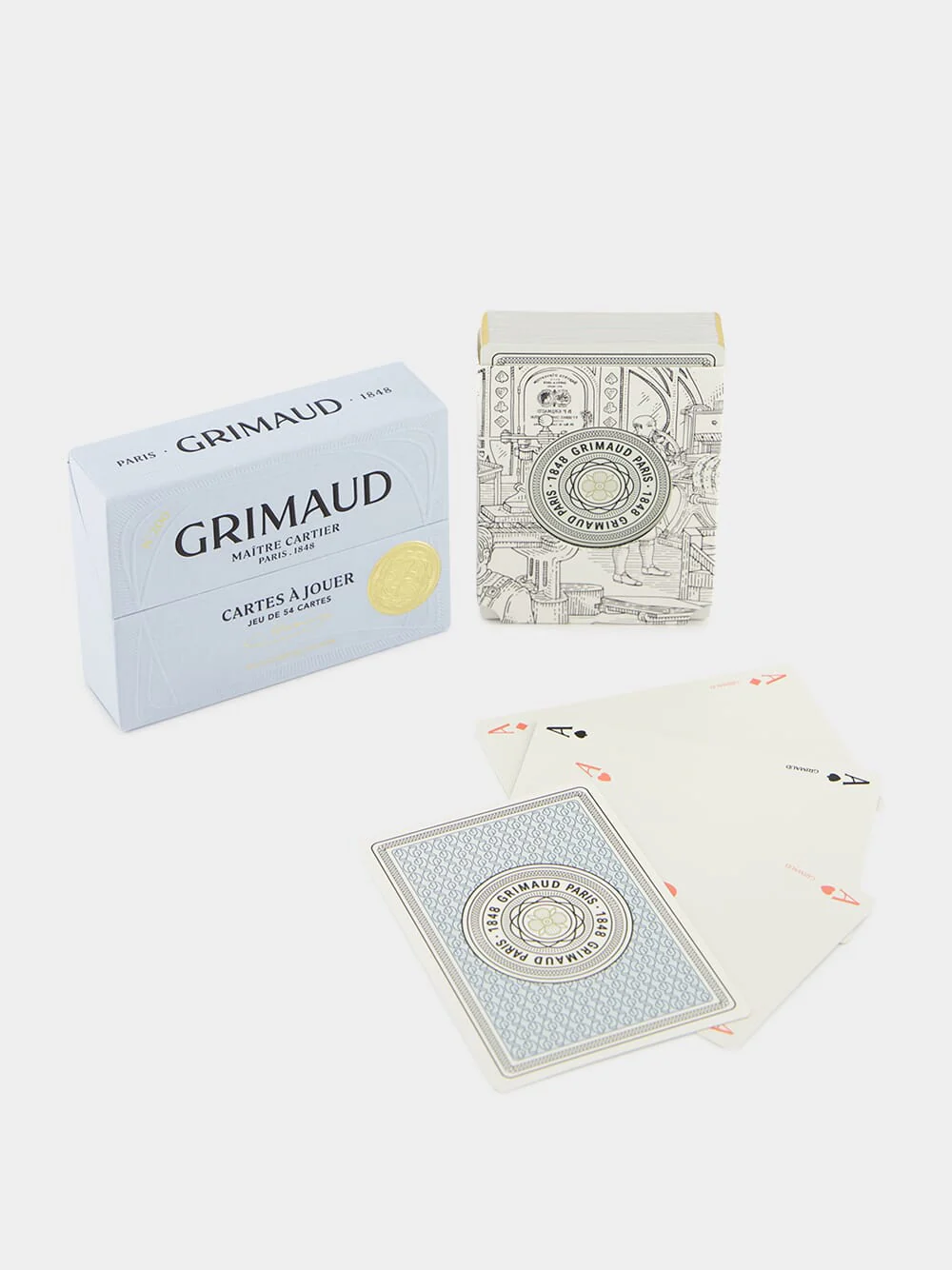 N°200 Playing Cards in Dolphin Blue