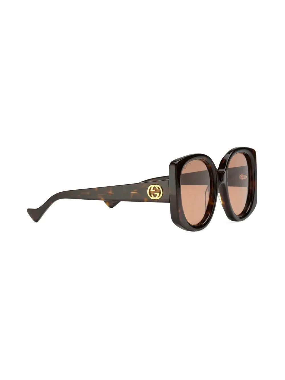 1257 Havana Square Sunglasses - Image 2