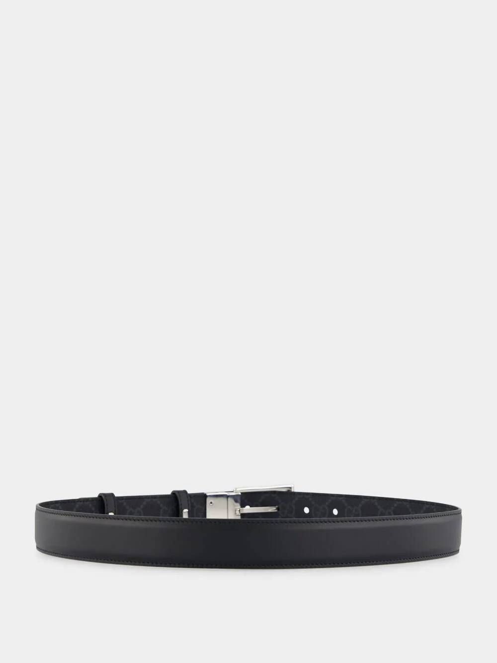 Black and Blue Reversible Belt - Image 2