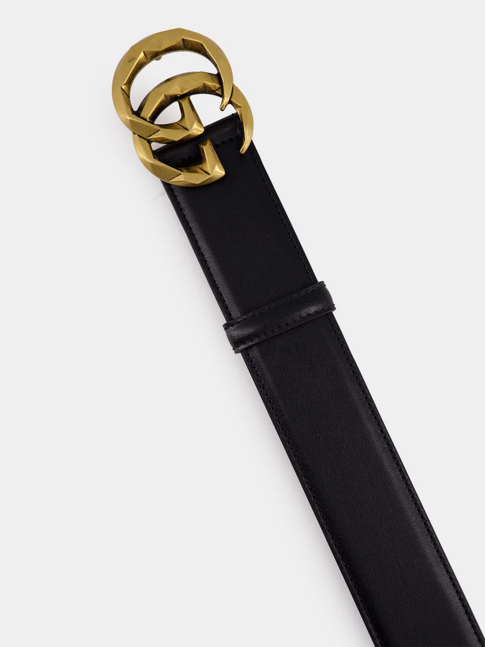 Black GG Marmont Wide Belt - Image 2