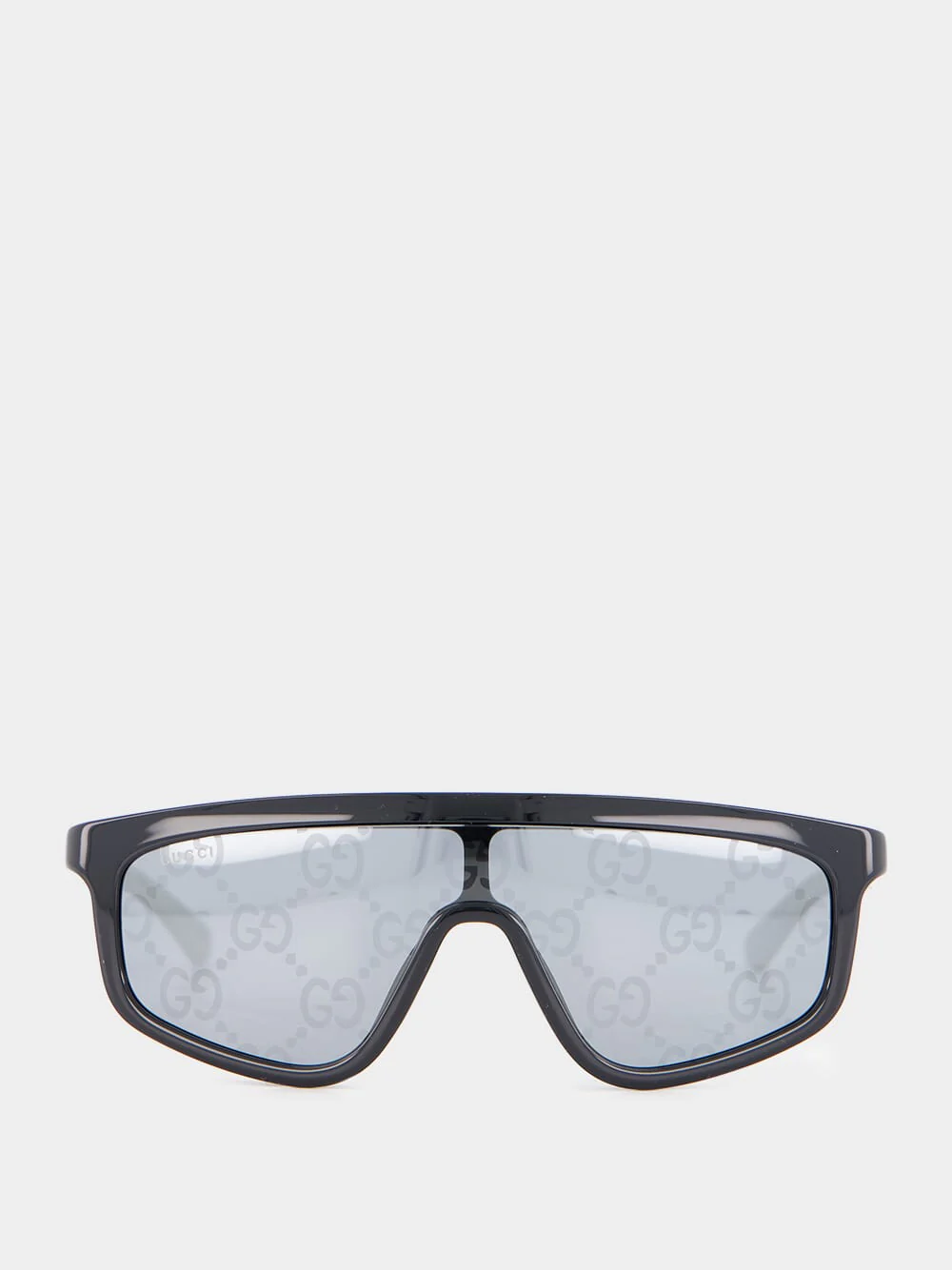 Black Sunglasses Injected with Grey Lenses