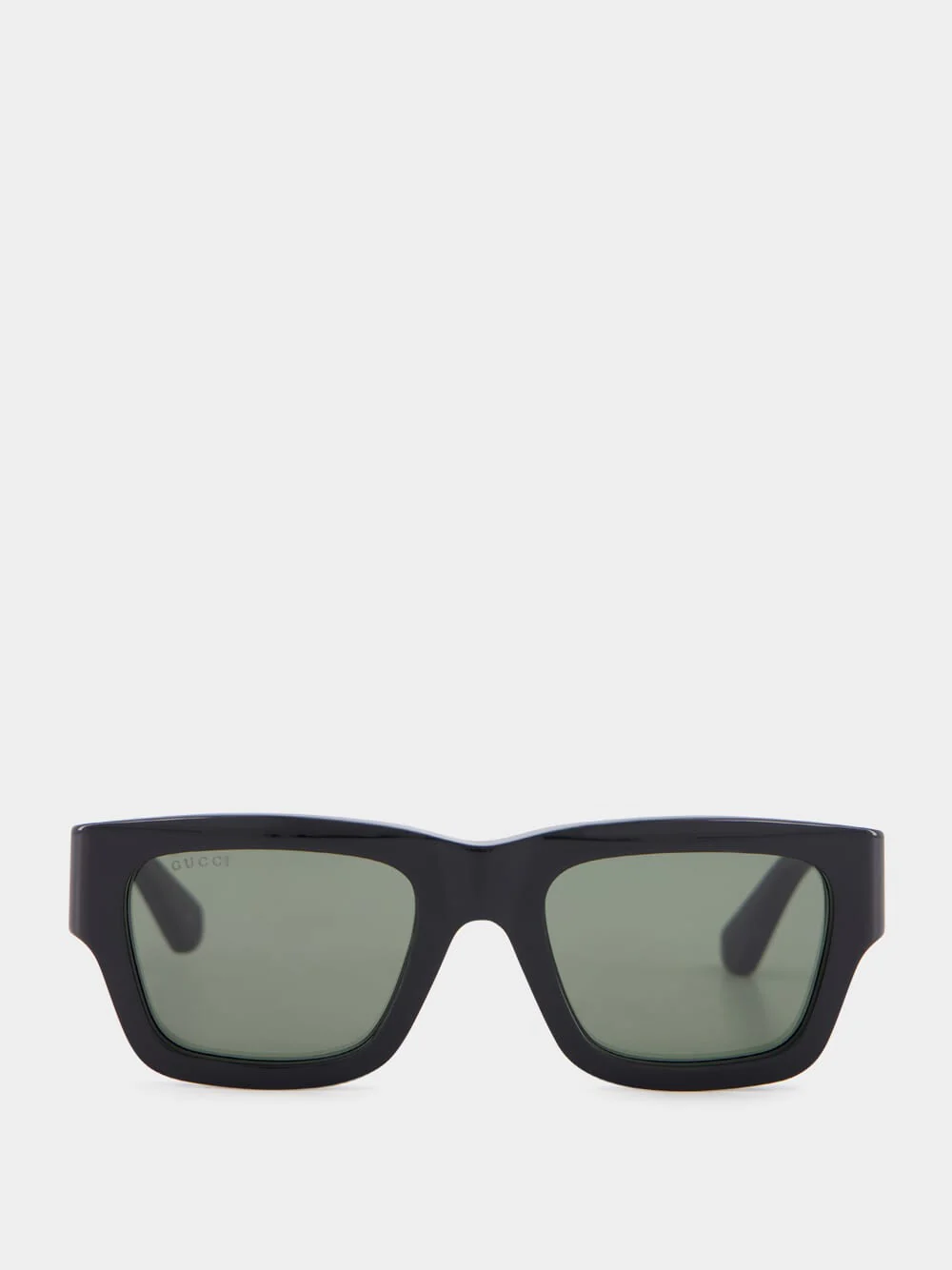 Black Sunglasses With Dark Tortoiseshell Acetate Tips