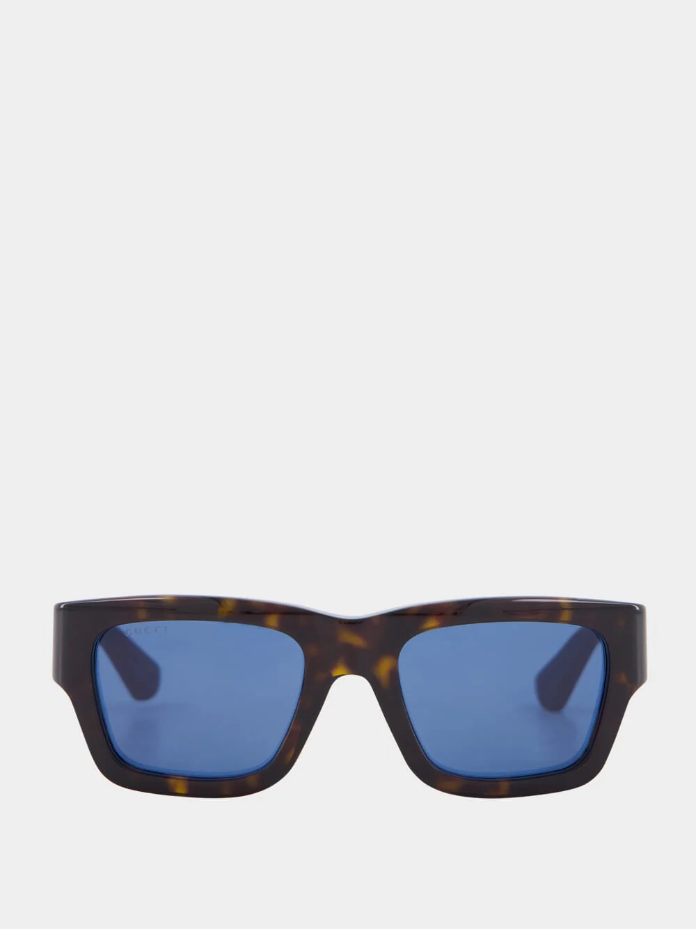 Brown Sunglasses With Dark Tortoiseshell Acetate Tips