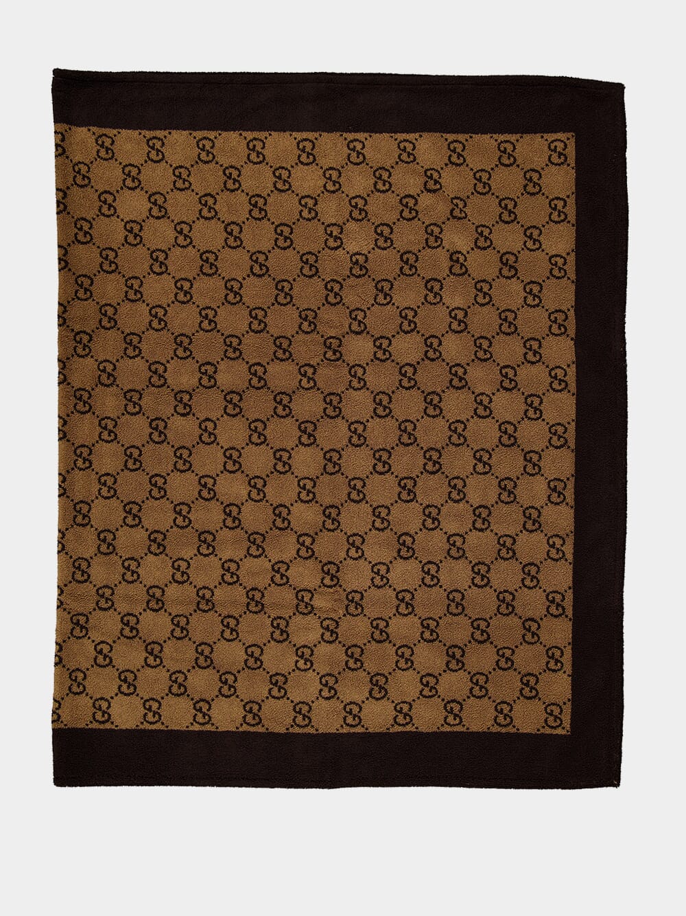 Camel GG Terrycloth Beach Towel - Image 3