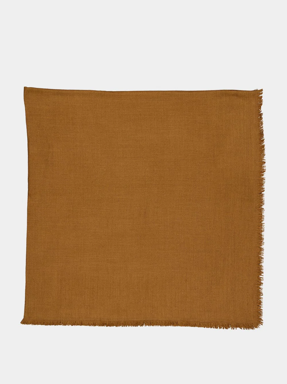 Camel GG Wool Silk Jacquard Shawl