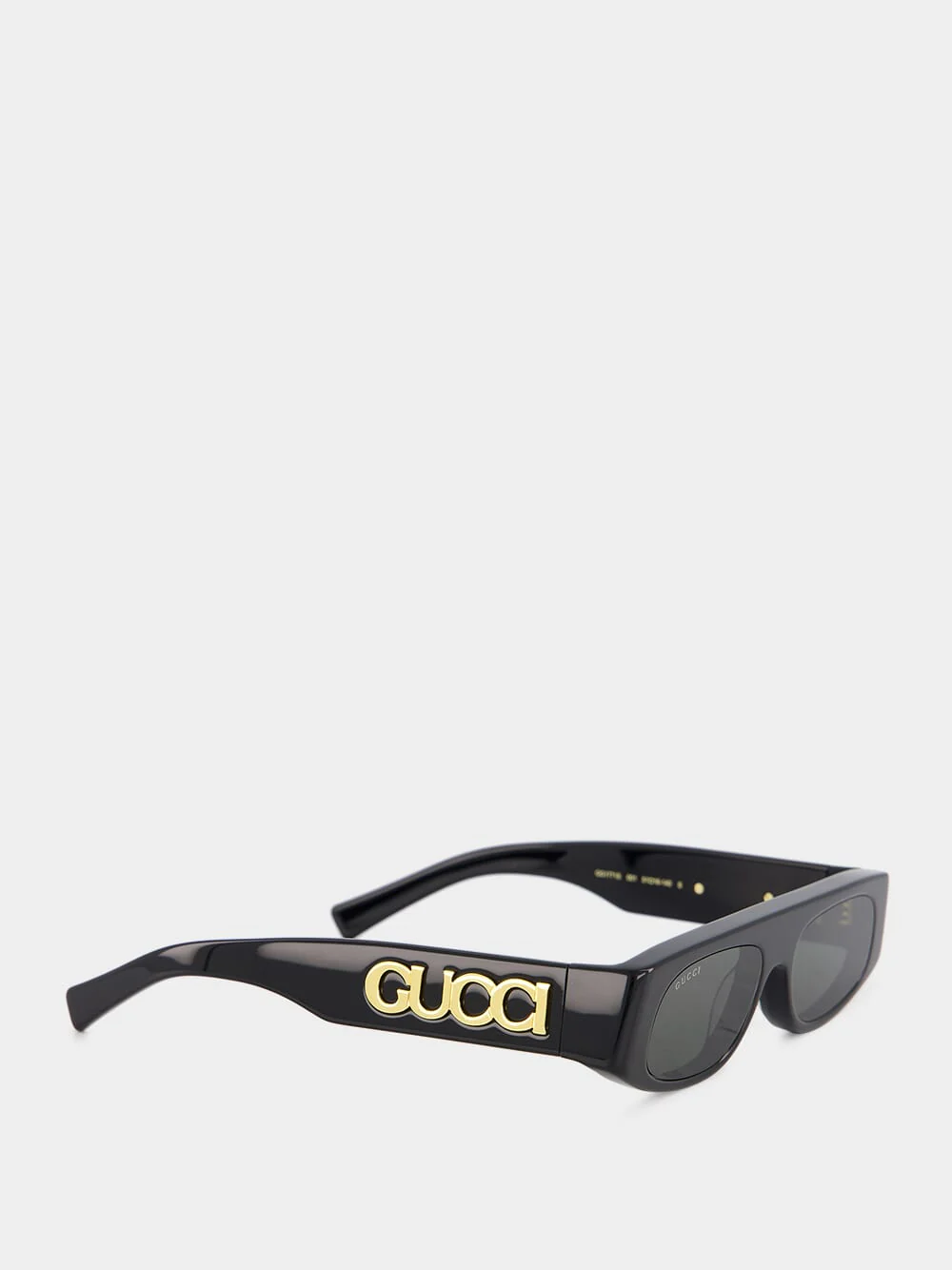 Geometric Black Frame Sunglasses - Image 4