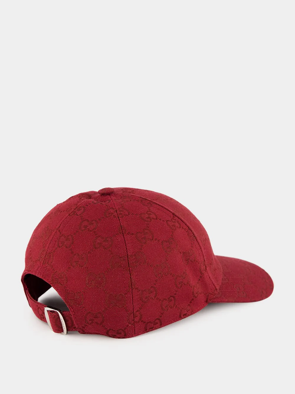 GG Canvas Baseball Hat in Ancora Red - Image 2