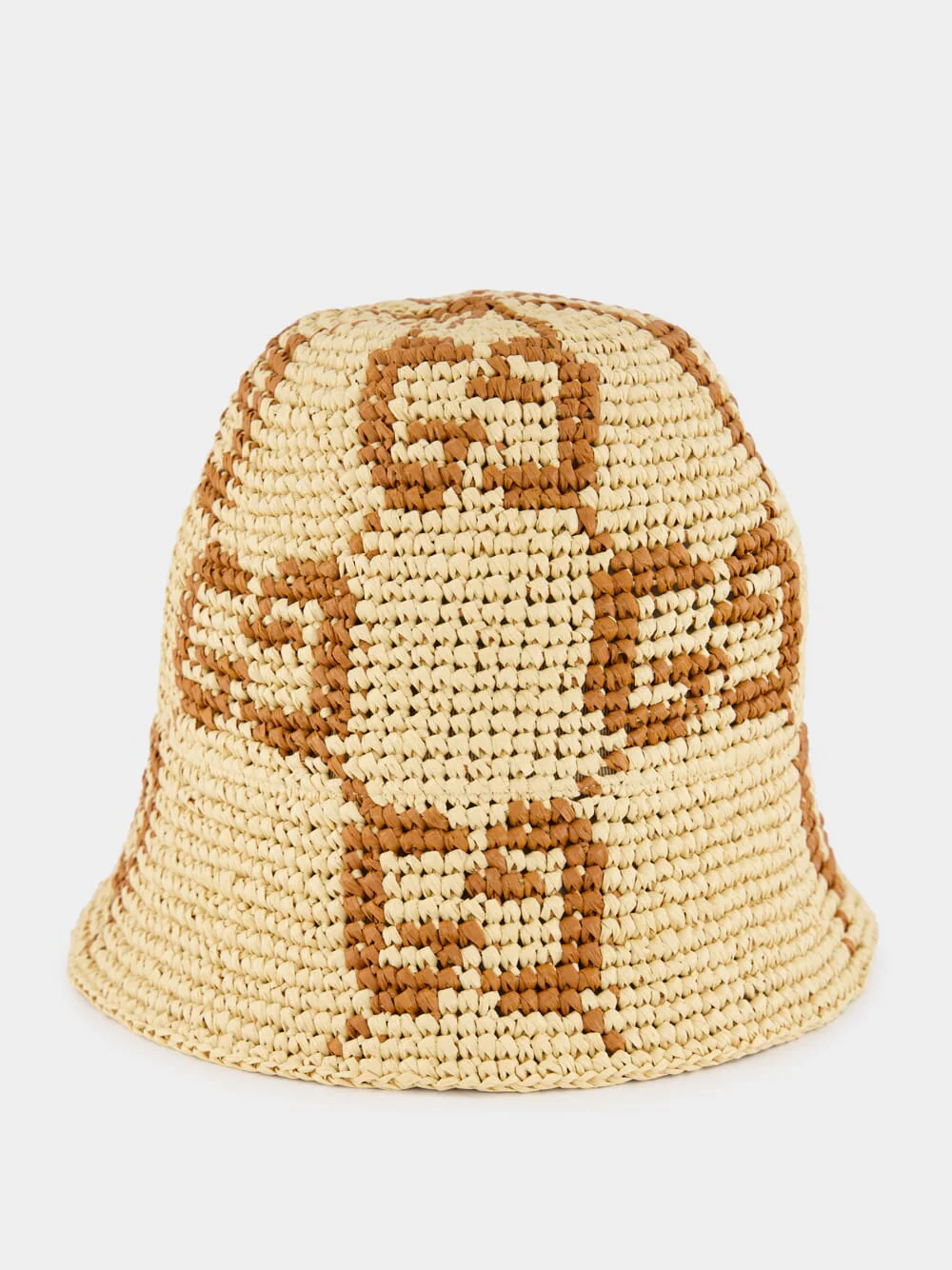 GG Raffia Bucket Hat - Image 2