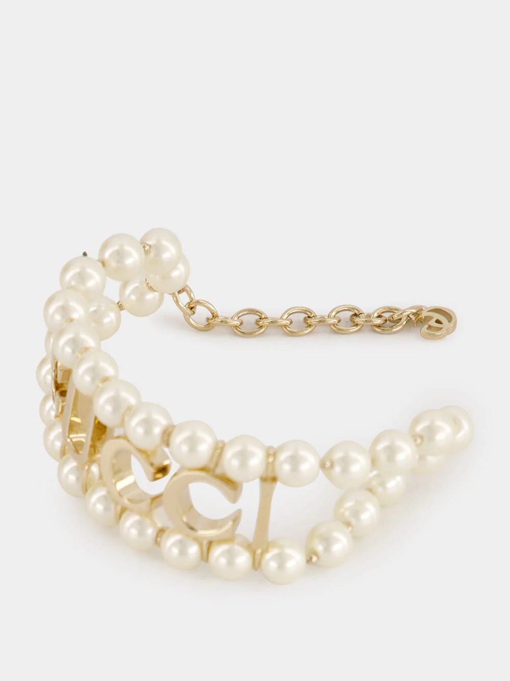 Gold Bracelet with Pearls - Image 3