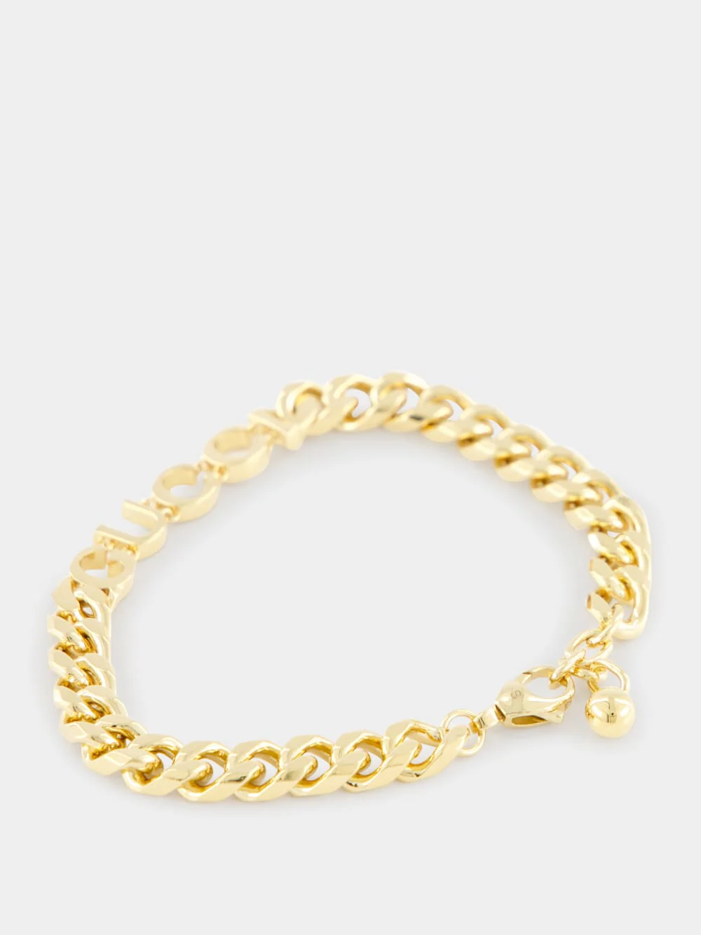 Logo Chain Gold-Toned Bracelet - Image 2