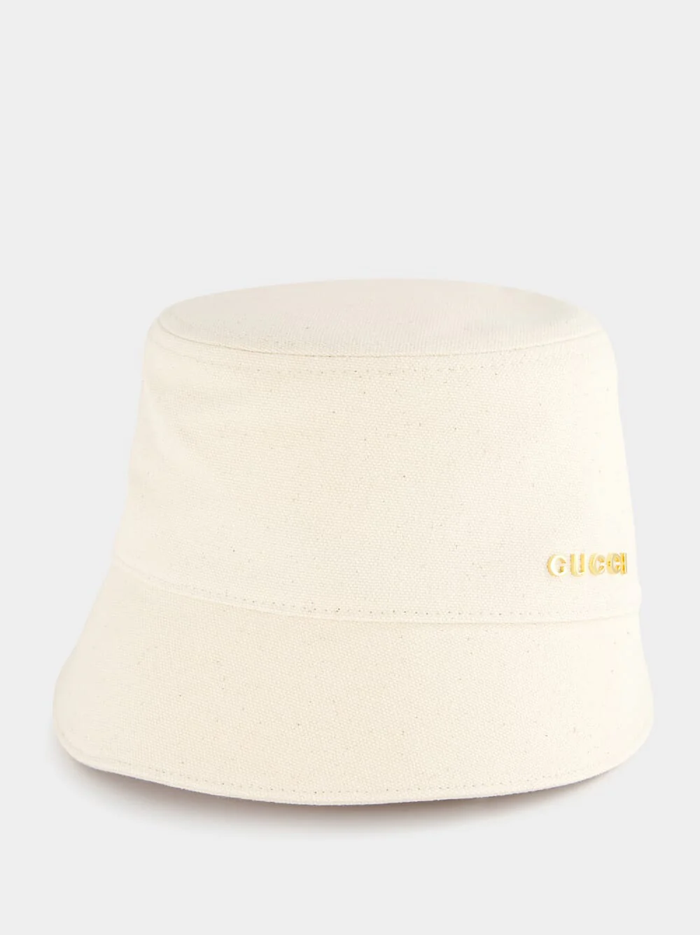 Ivory Canvas Bucket Hat
