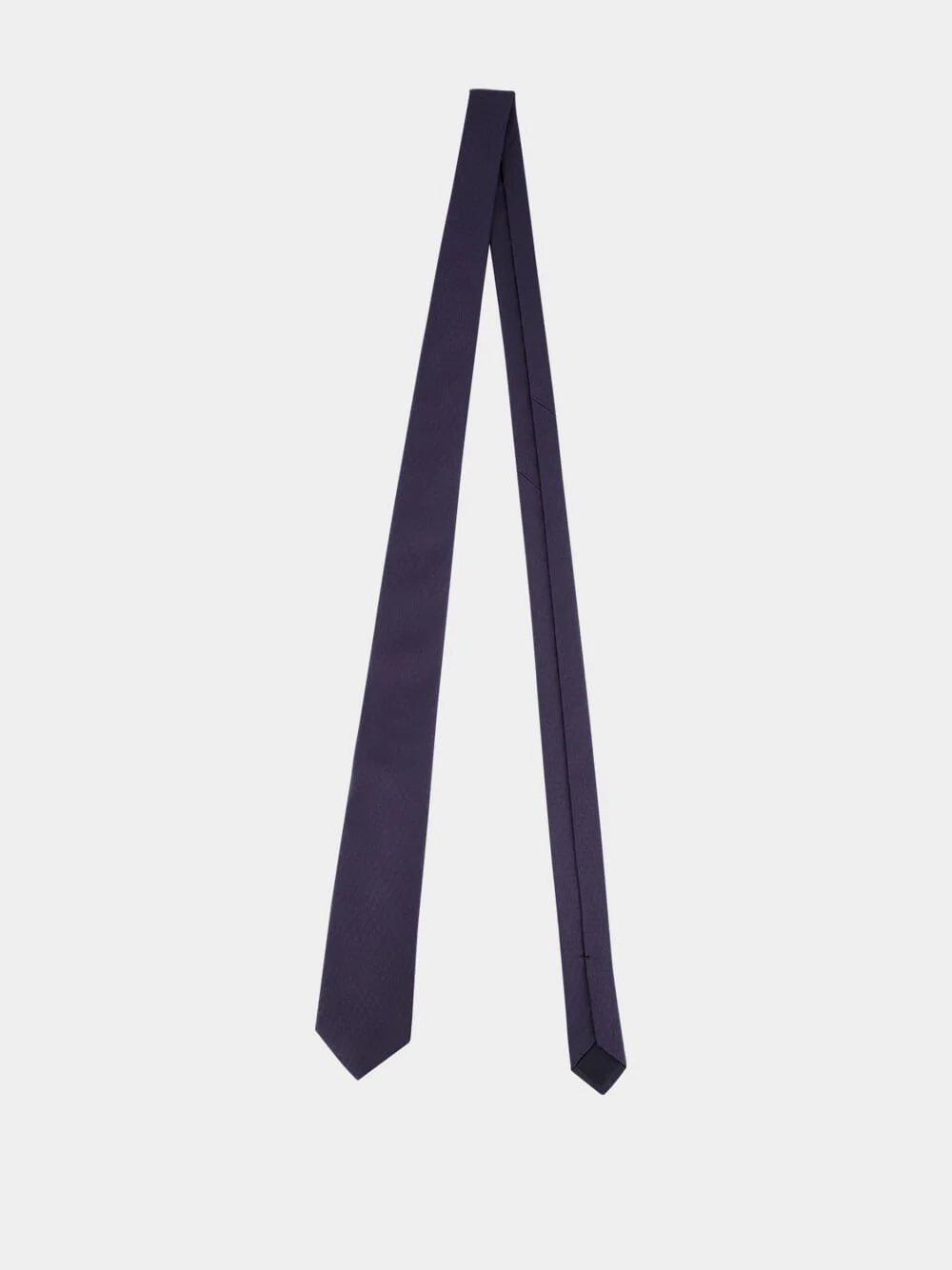 Navy Allover Gucci Silk Tie - Image 3
