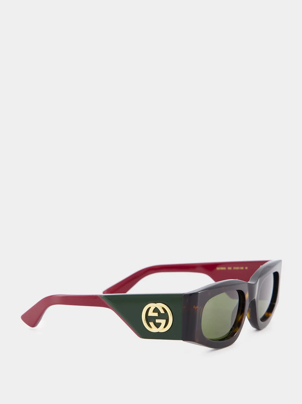 Shiny Dark Tortoiseshell Sunglasses - Image 3