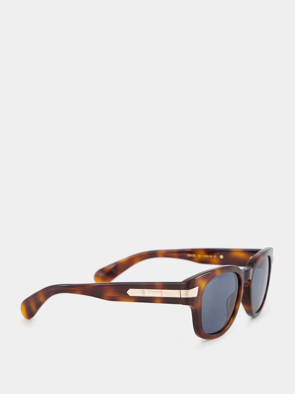 Tortoiseshell Oval-Shaped Frame Sunglasses  - Image 2