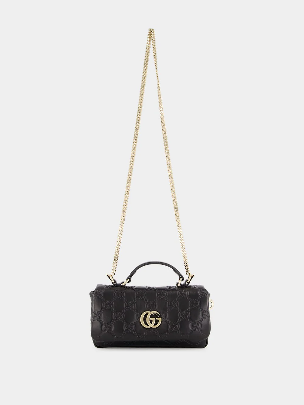 Black GG Milano Mini Top Handle Bag - Image 2