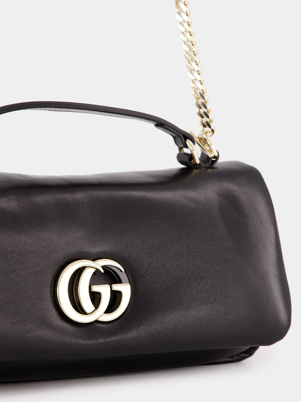 Black GG Milano Small Top Handle Bag - Image 7