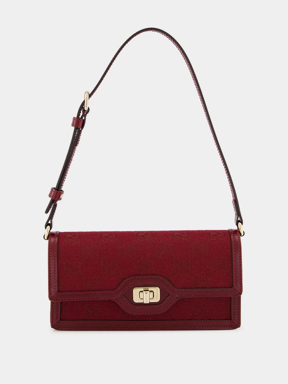 Burgundy Luce Mini Shoulder Bag