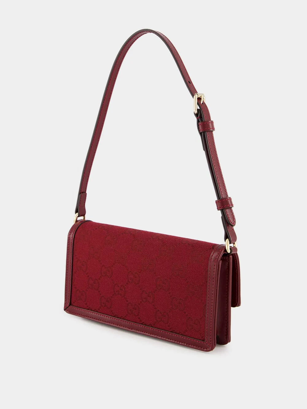 Burgundy Luce Mini Shoulder Bag - Image 4