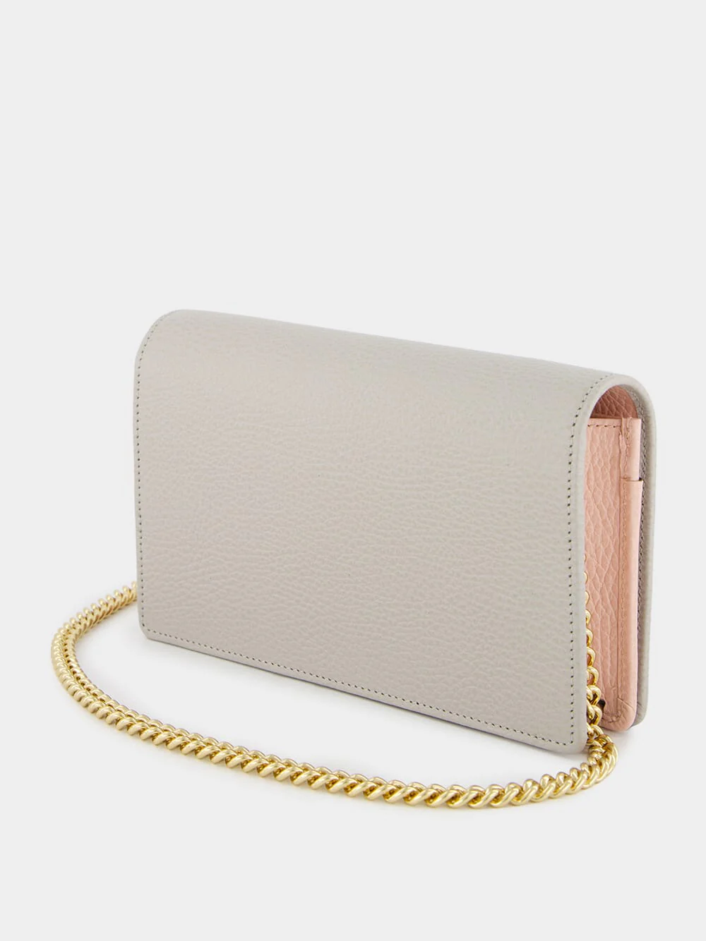 GG Marmont Grey Mini Chain Bag - Image 4