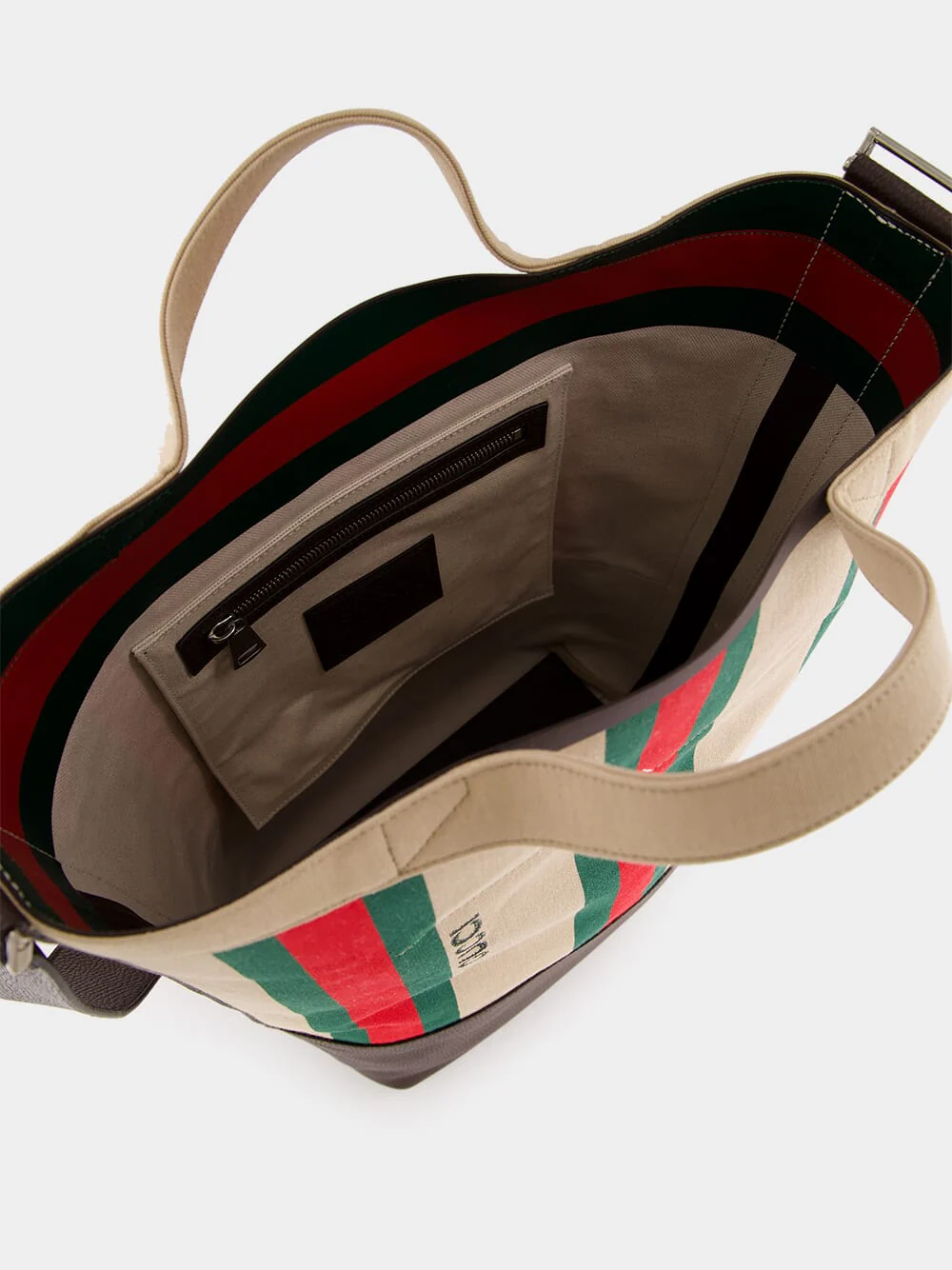 Large Tote Bag with Web Stripe - Image 6