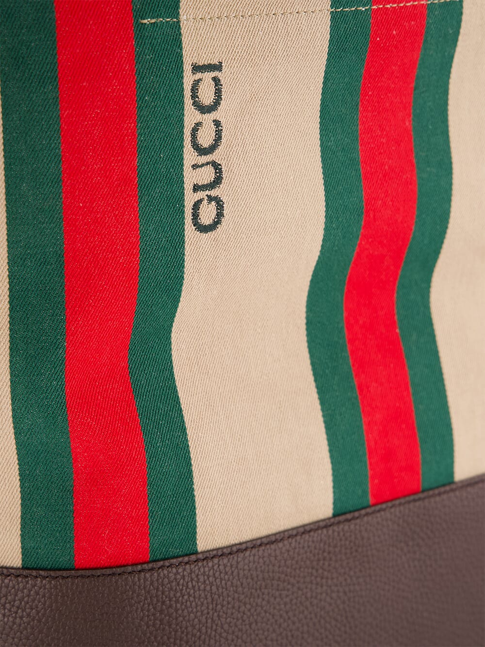 Large Tote Bag with Web Stripe - Image 7
