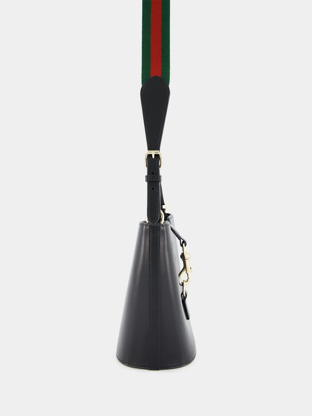 Mini Bucket Black Shoulder Bag - Image 3