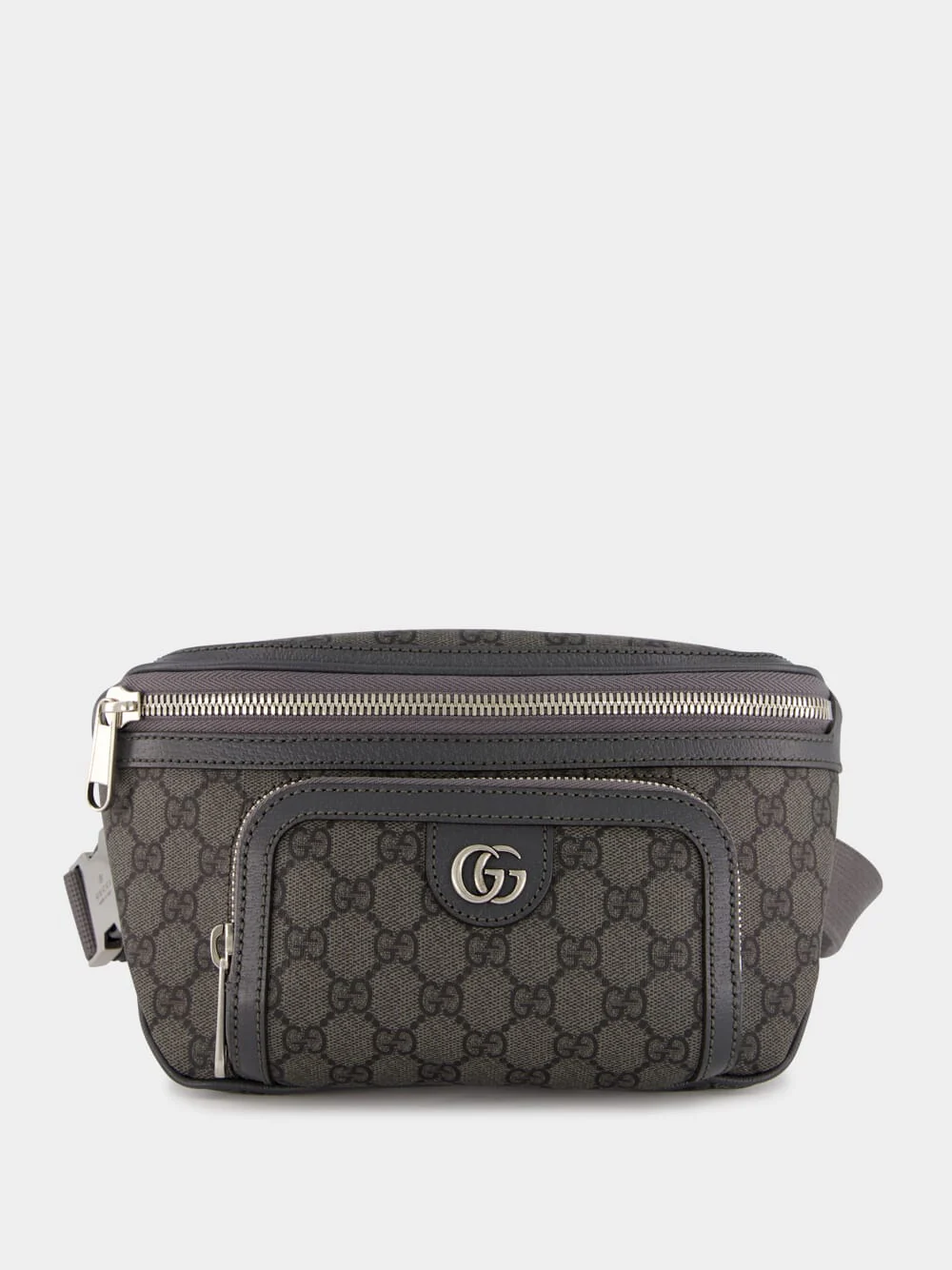 Ophidia Grey GG Belt Bag