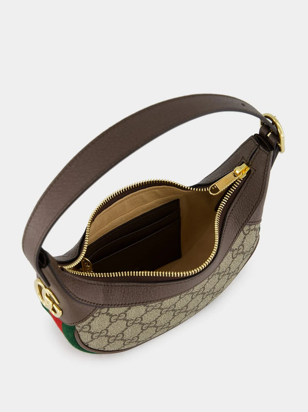 Beige and Ebony Ophidia Mini Bag - Image 5