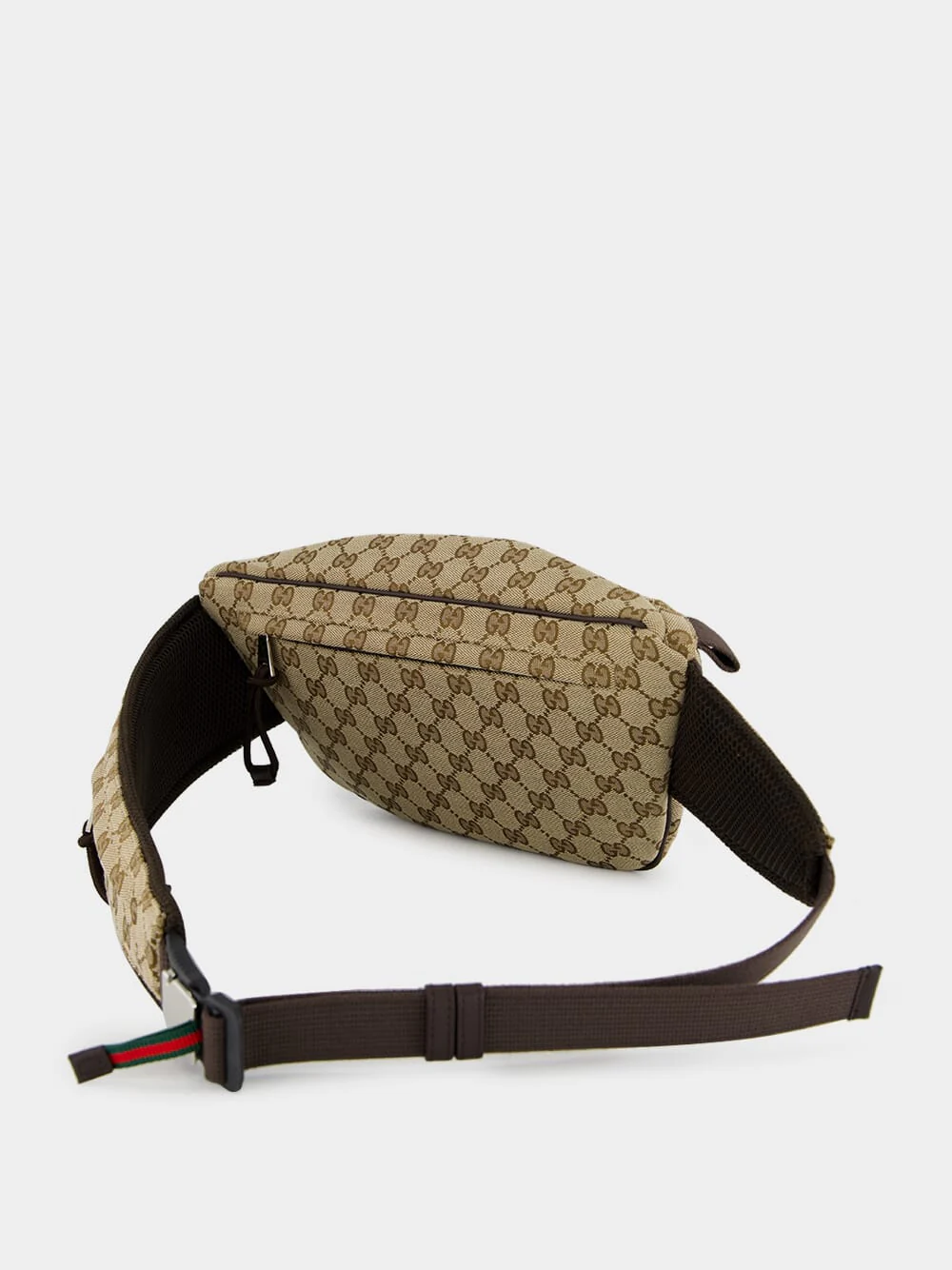 Beige and Ebony Small GG Belt Bag - Image 4