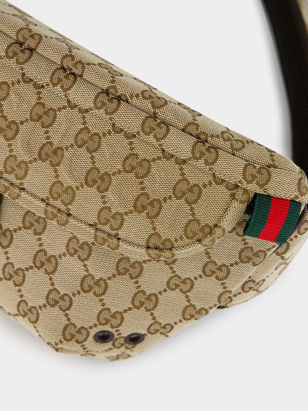 Beige and Ebony Small GG Belt Bag - Image 7