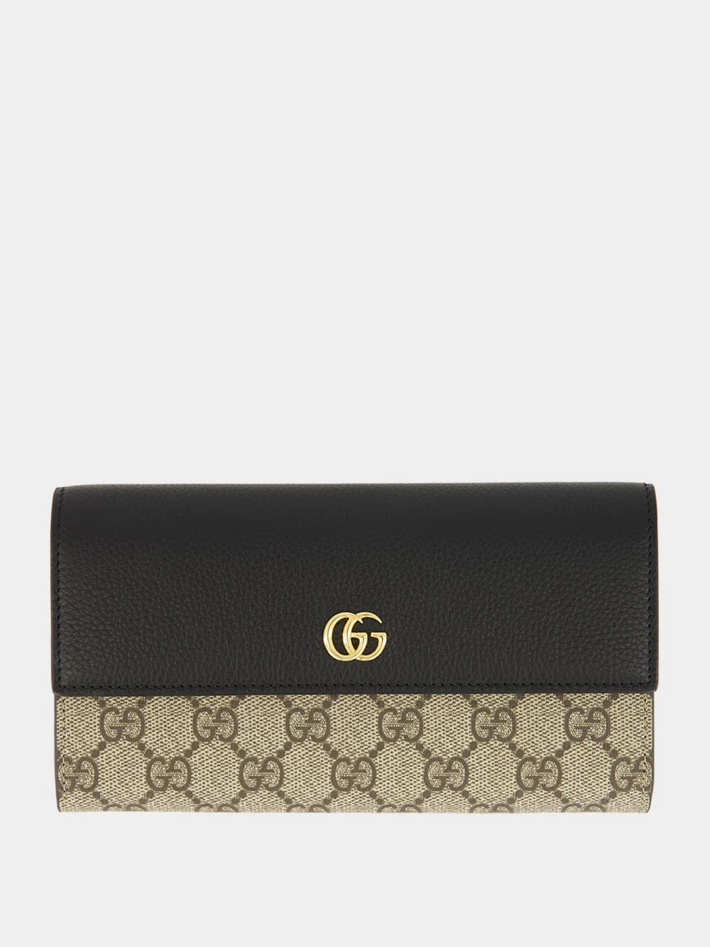 Black and Beige Ebony Petit Marmont Wallet