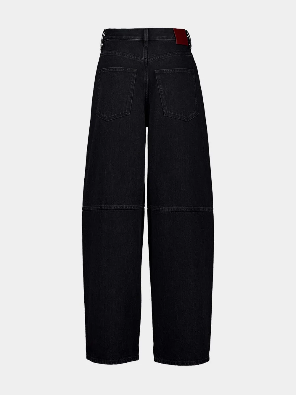 Black Balloon Fit Petite Denim Jeans - Image 2