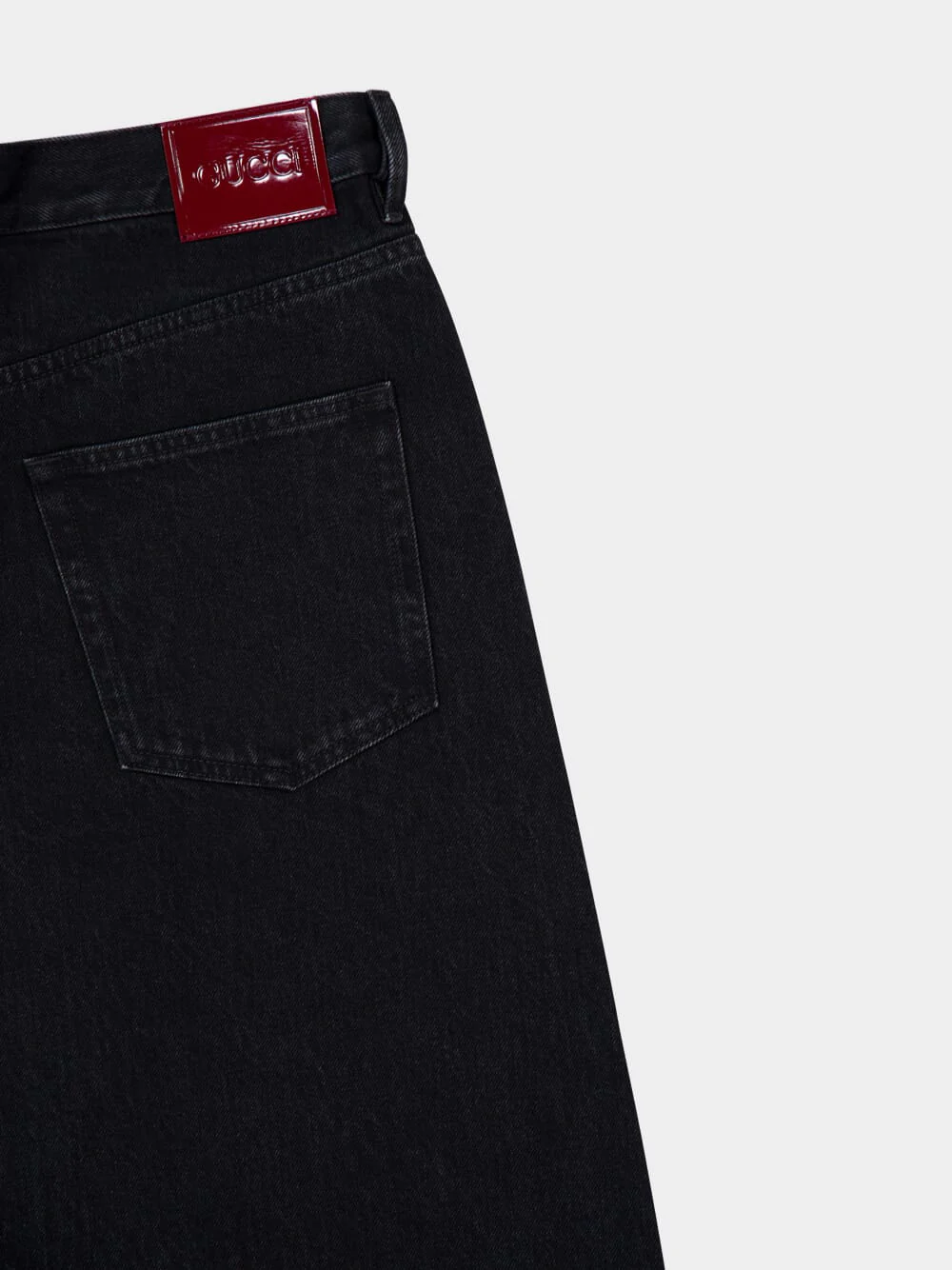 Black Balloon Fit Petite Denim Jeans - Image 4