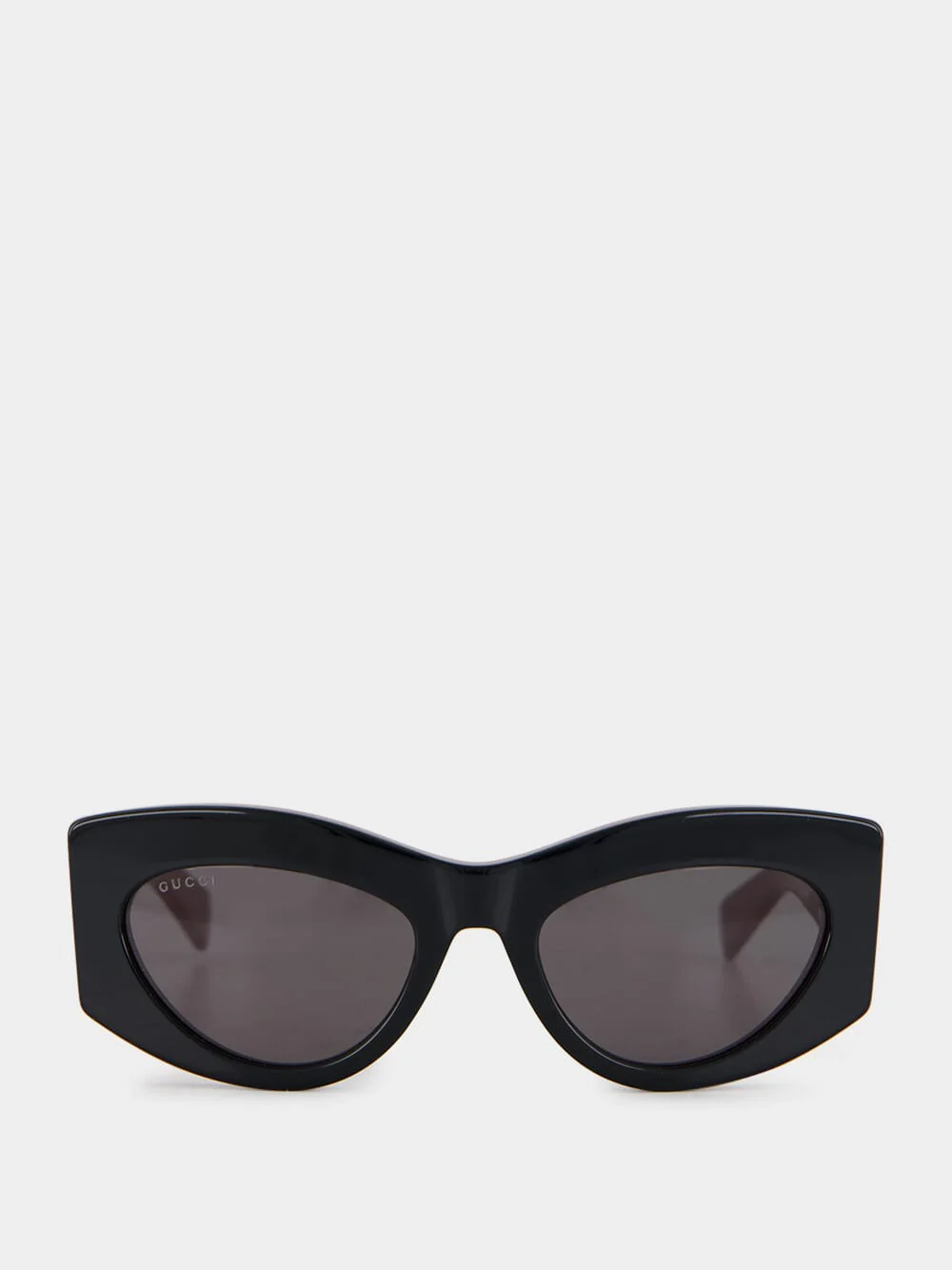 Black Cat-Eye Frame Sunglasses