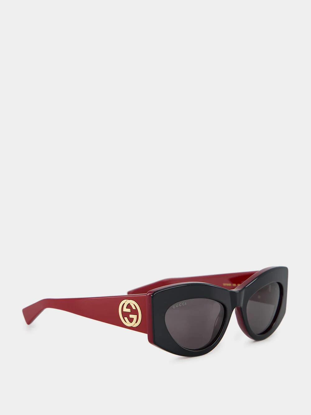 Black Cat-Eye Frame Sunglasses - Image 2