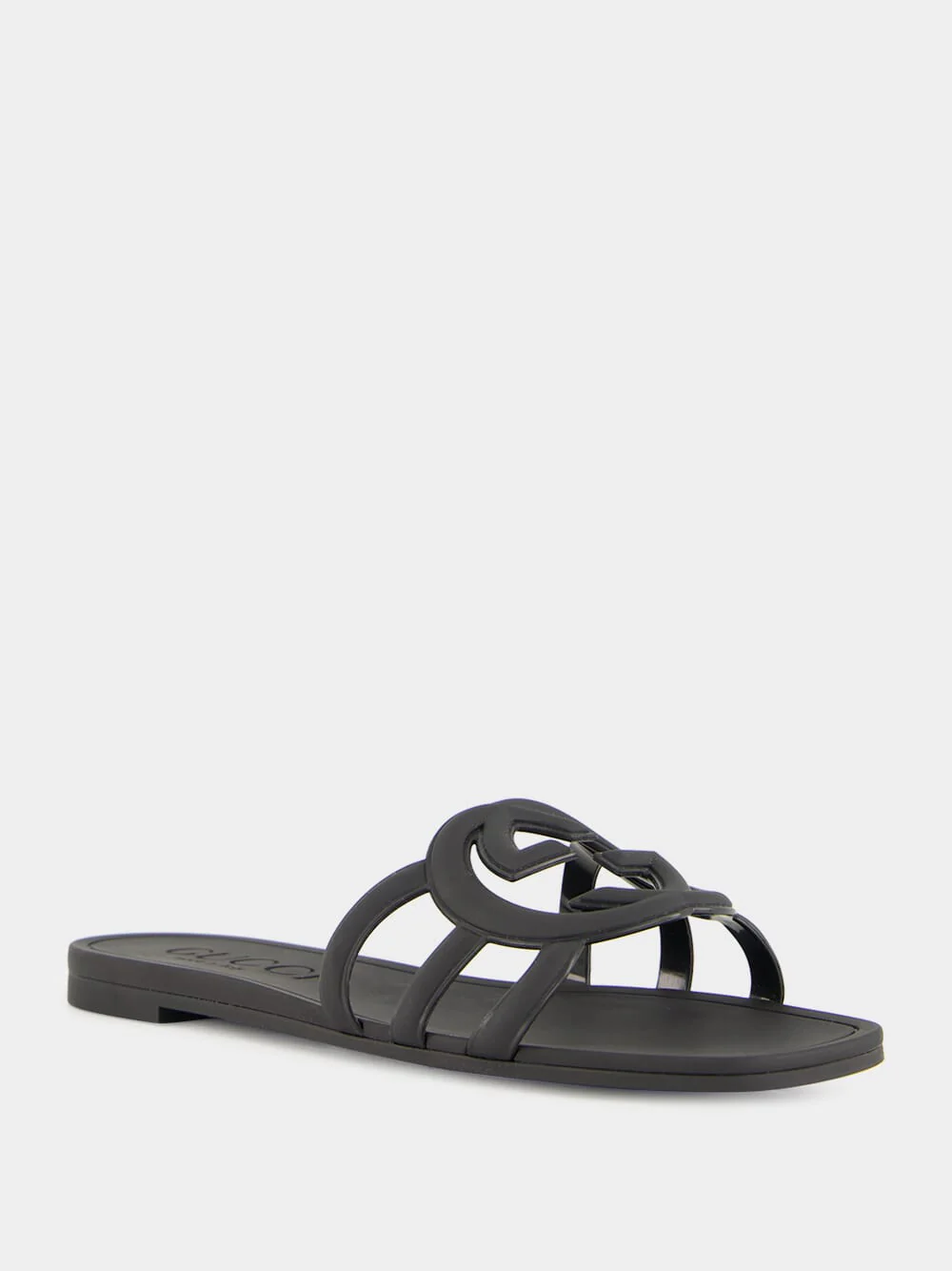 Black G Slide Sandals - Image 2