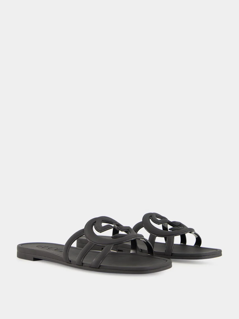 Black G Slide Sandals - Image 3