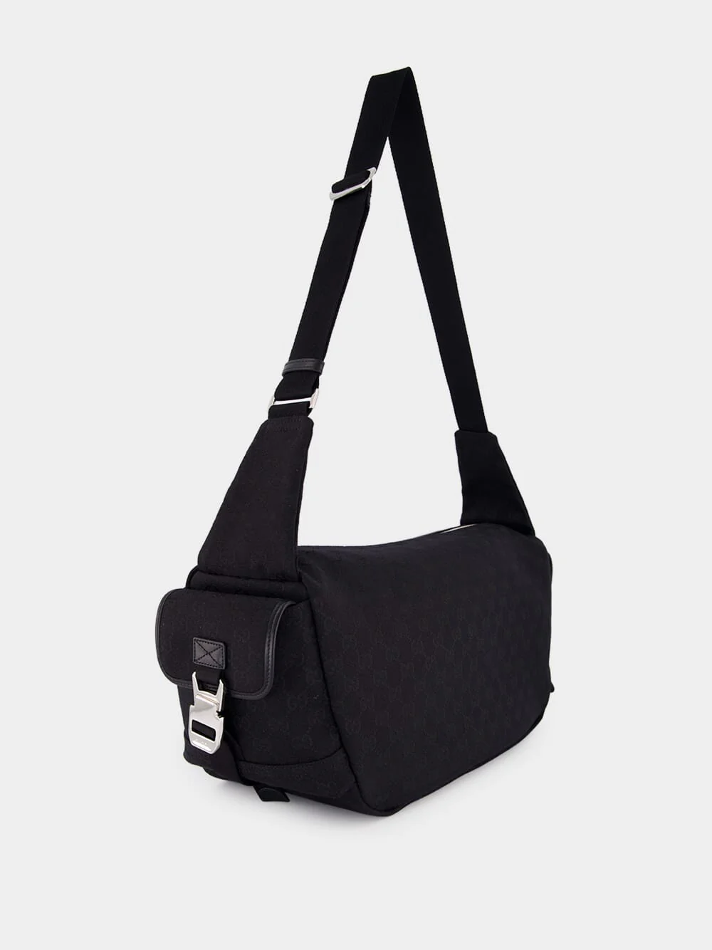 Black GG Canvas Large Crossbody Bag - Image 2