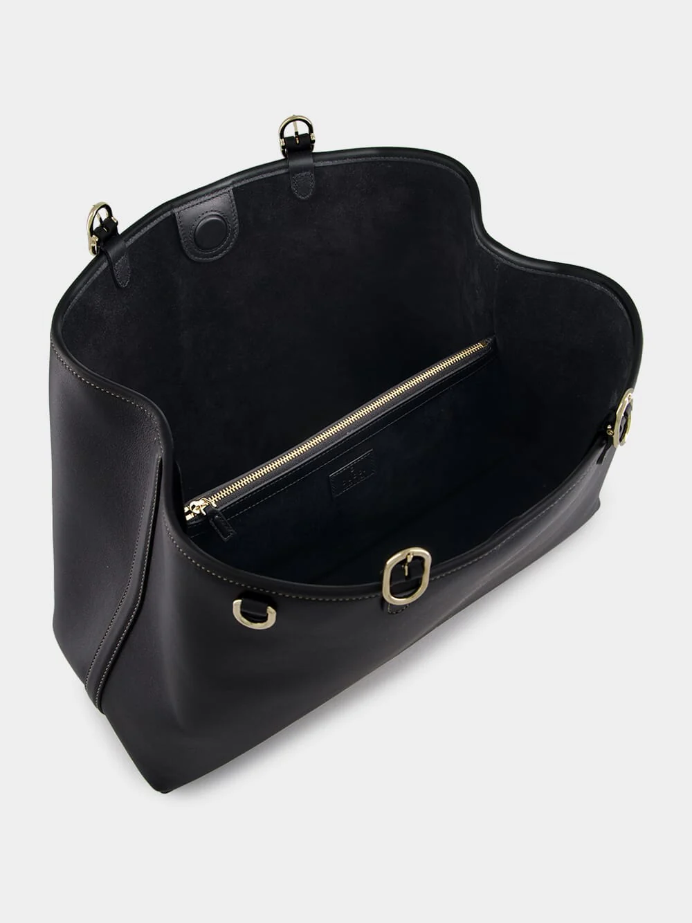 Black GG Emblem Medium Tote Bag - Image 5