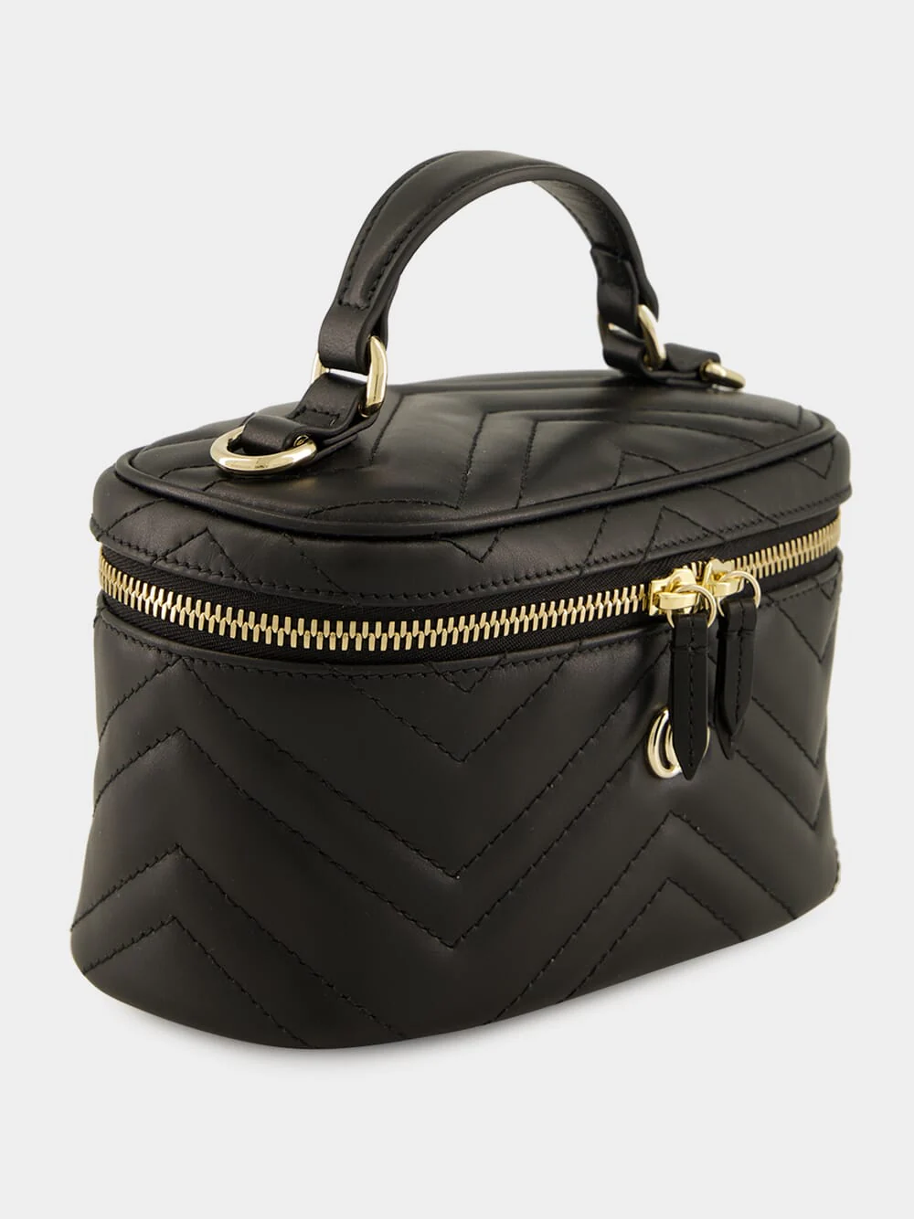 Black GG Marmont Mini Vanity Bag - Image 3