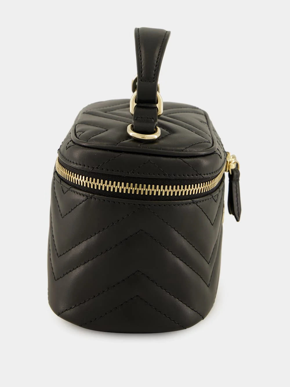 Black GG Marmont Mini Vanity Bag - Image 4
