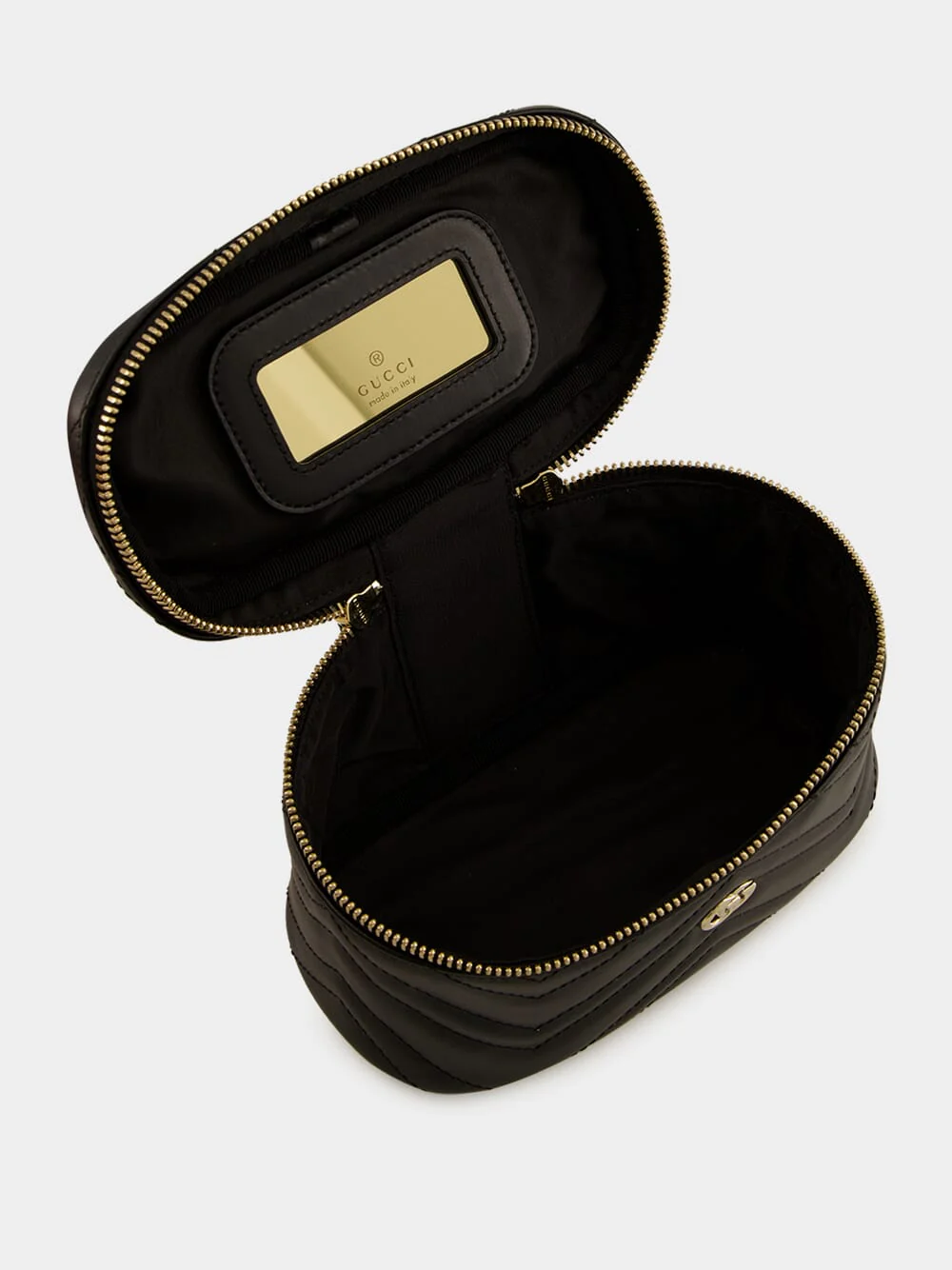 Black GG Marmont Mini Vanity Bag - Image 6