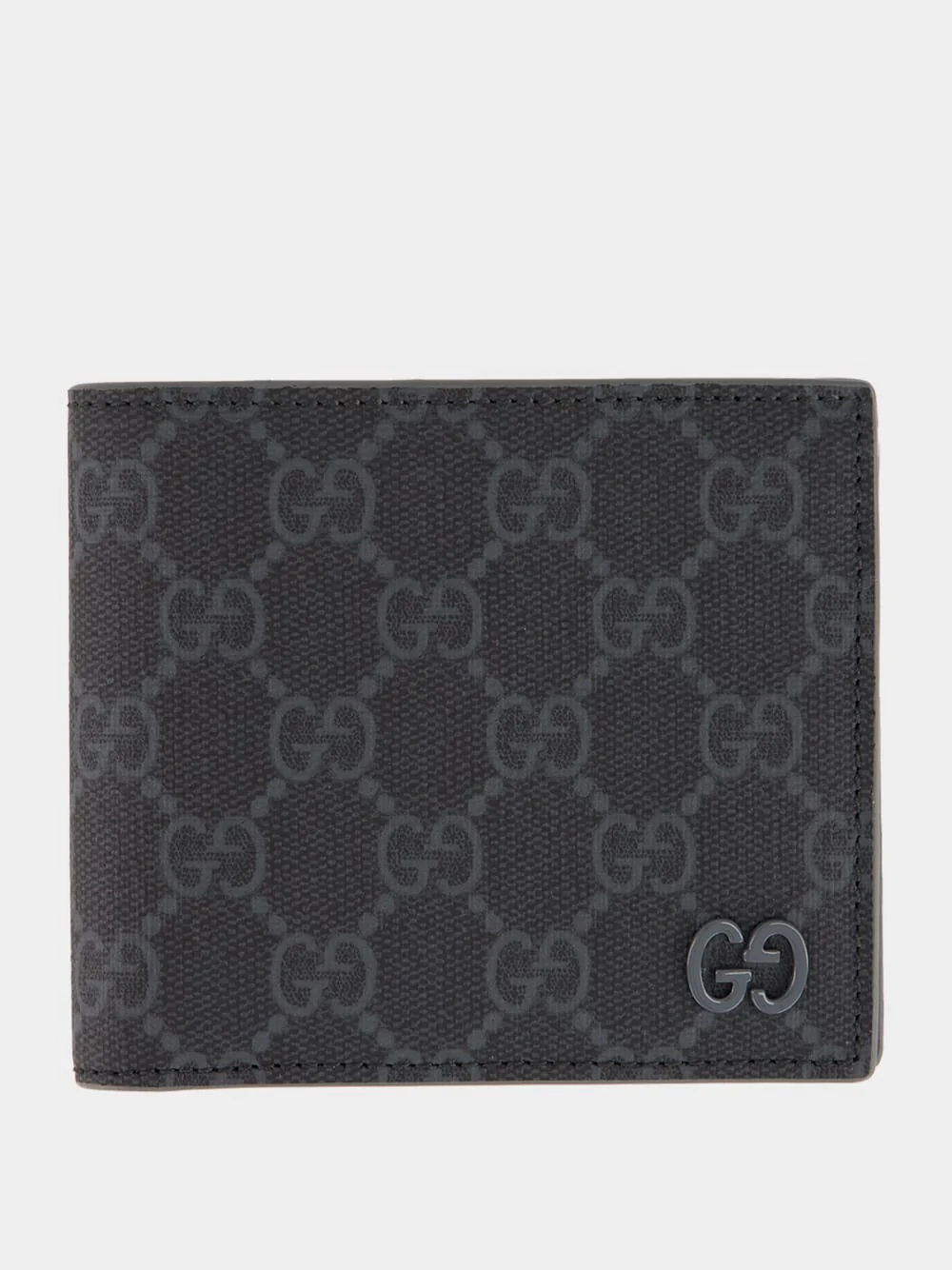Black GG Supreme Coin Wallet