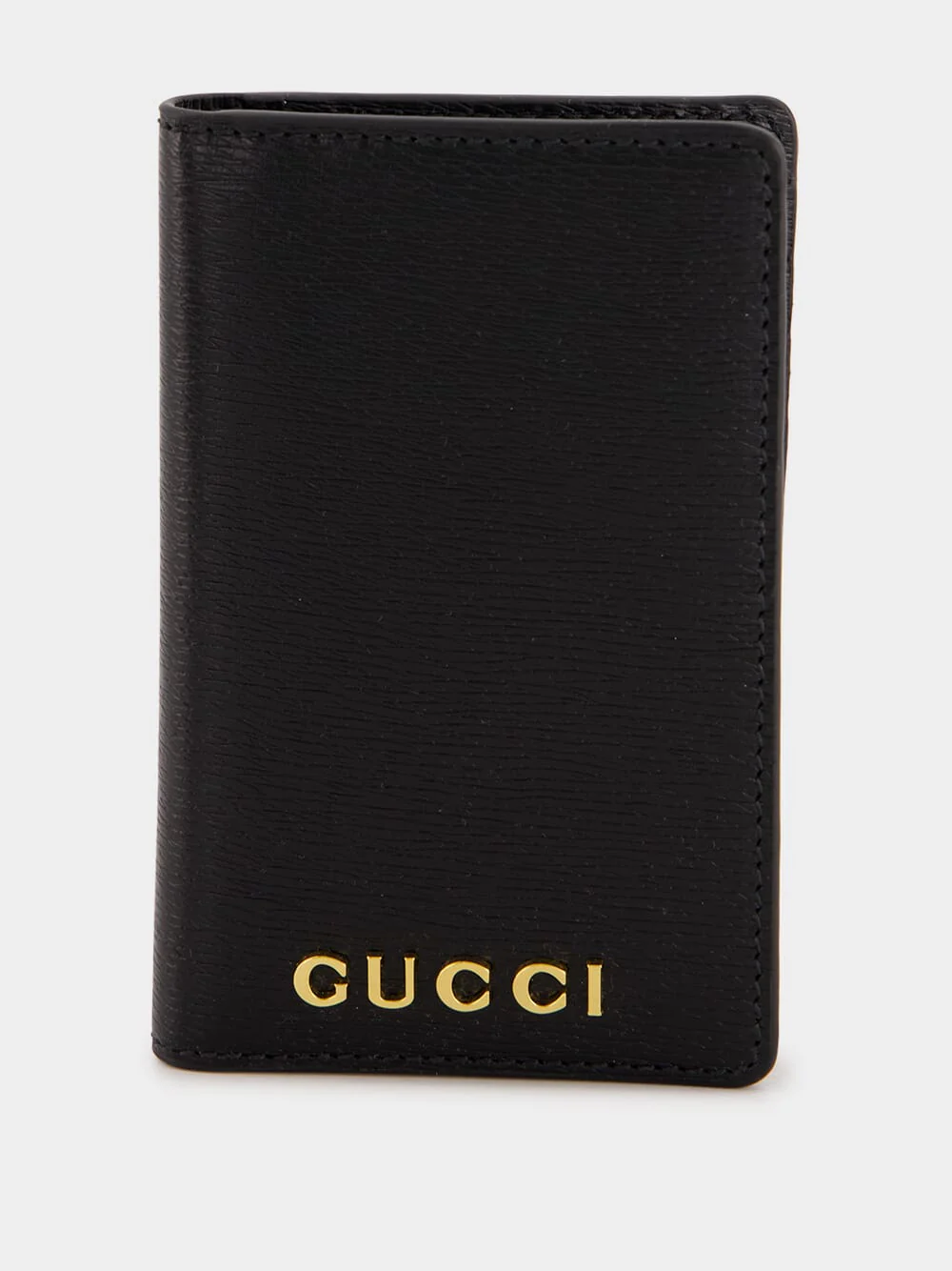 Black Leather Card Holder