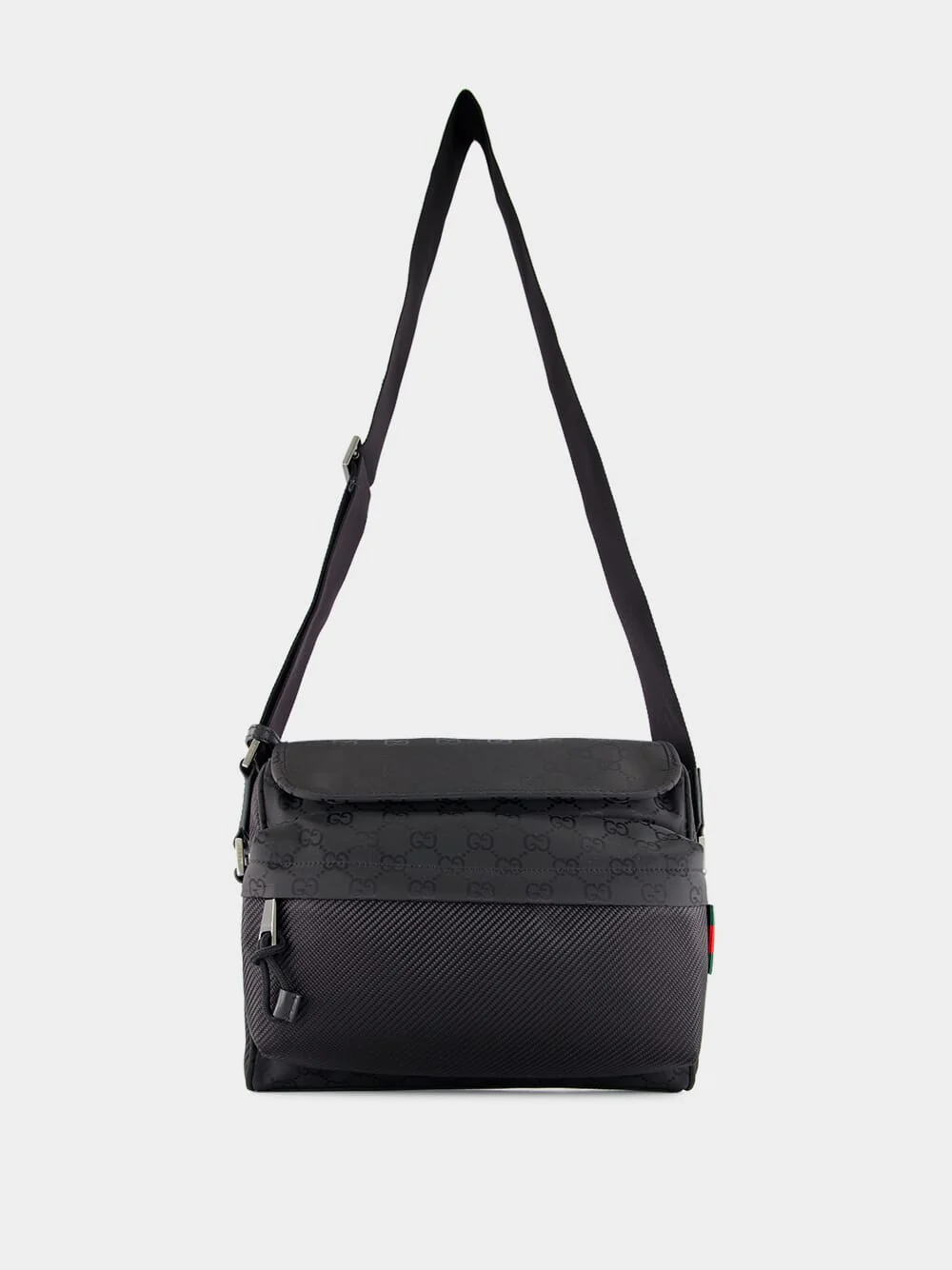 Black Medium GG Crossbody Bag - Image 2