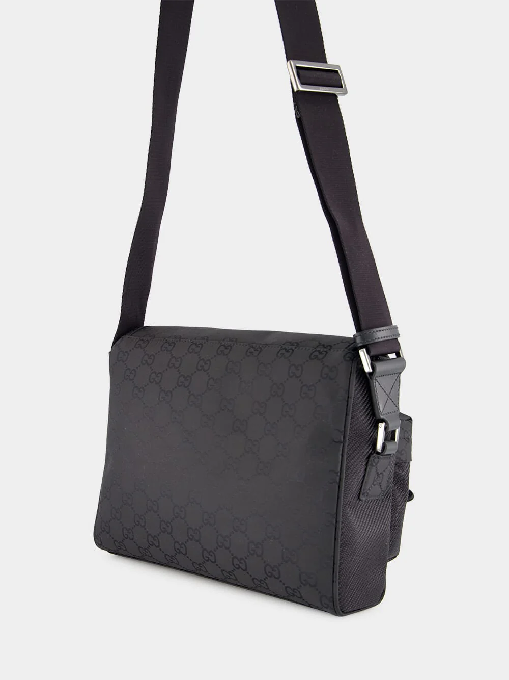 Black Medium GG Crossbody Bag - Image 5