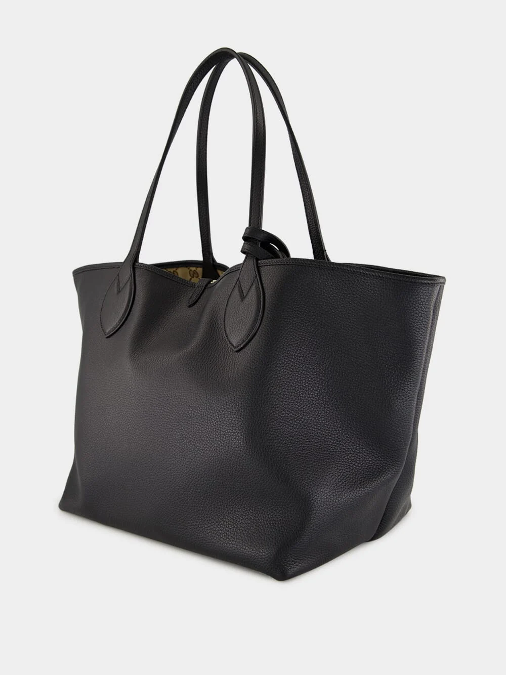 Black Reversible GG Tote Bag - Image 4