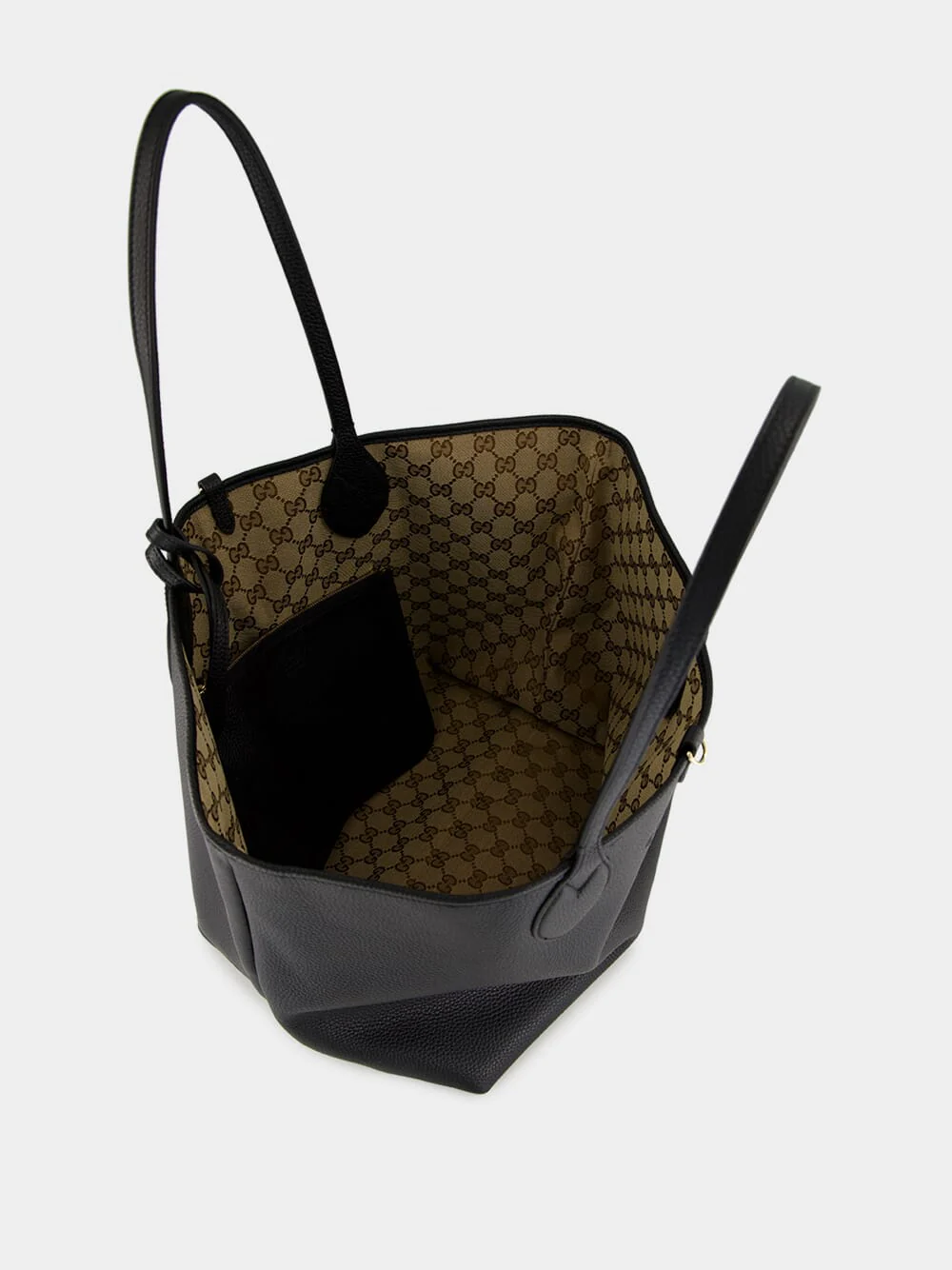 Black Reversible GG Tote Bag - Image 5