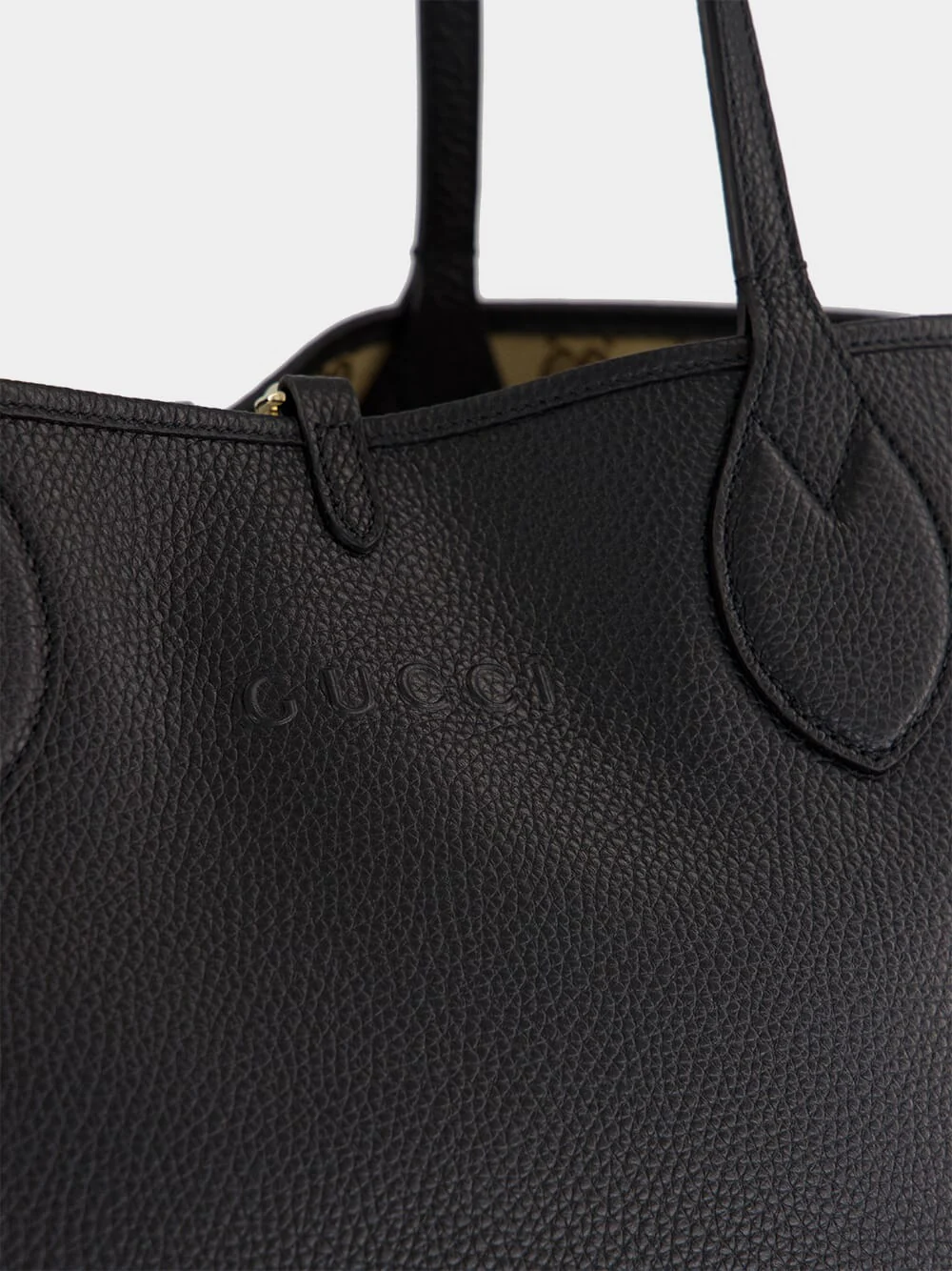 Black Reversible GG Tote Bag - Image 6