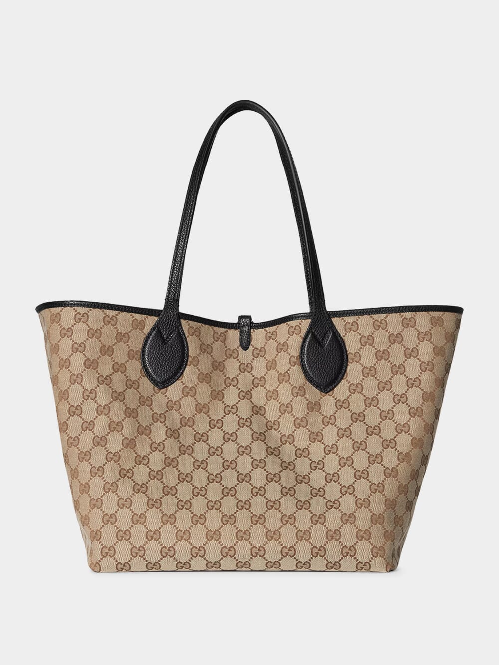 Black Reversible GG Tote Bag - Image 7